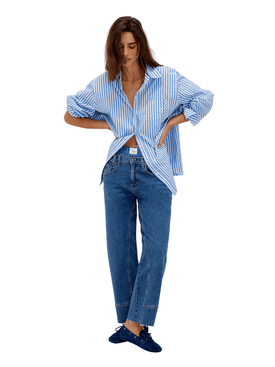 Free People We the Free Risk Taker Mid-Rise Jeans in Be Bold | Twentyseven Toronto