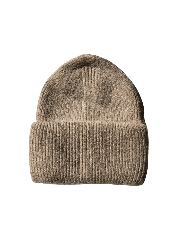 Billy Bamboo Royal Angora Beanie - Neutrals, Mushroom | Twentyseven Toronto