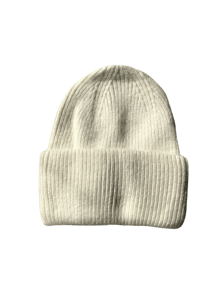 Billy Bamboo Royal Angora Beanie - Neutrals, White | Twentyseven Toronto