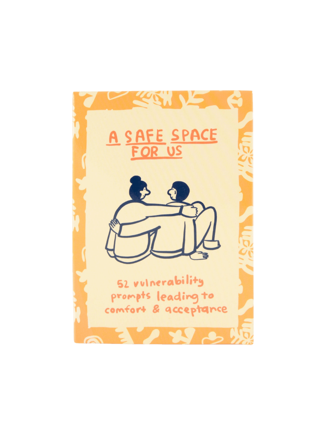 Packaging for the A Safe Space For Us Deck from People I've Loved on a transparent background | Twentyseven Toronto