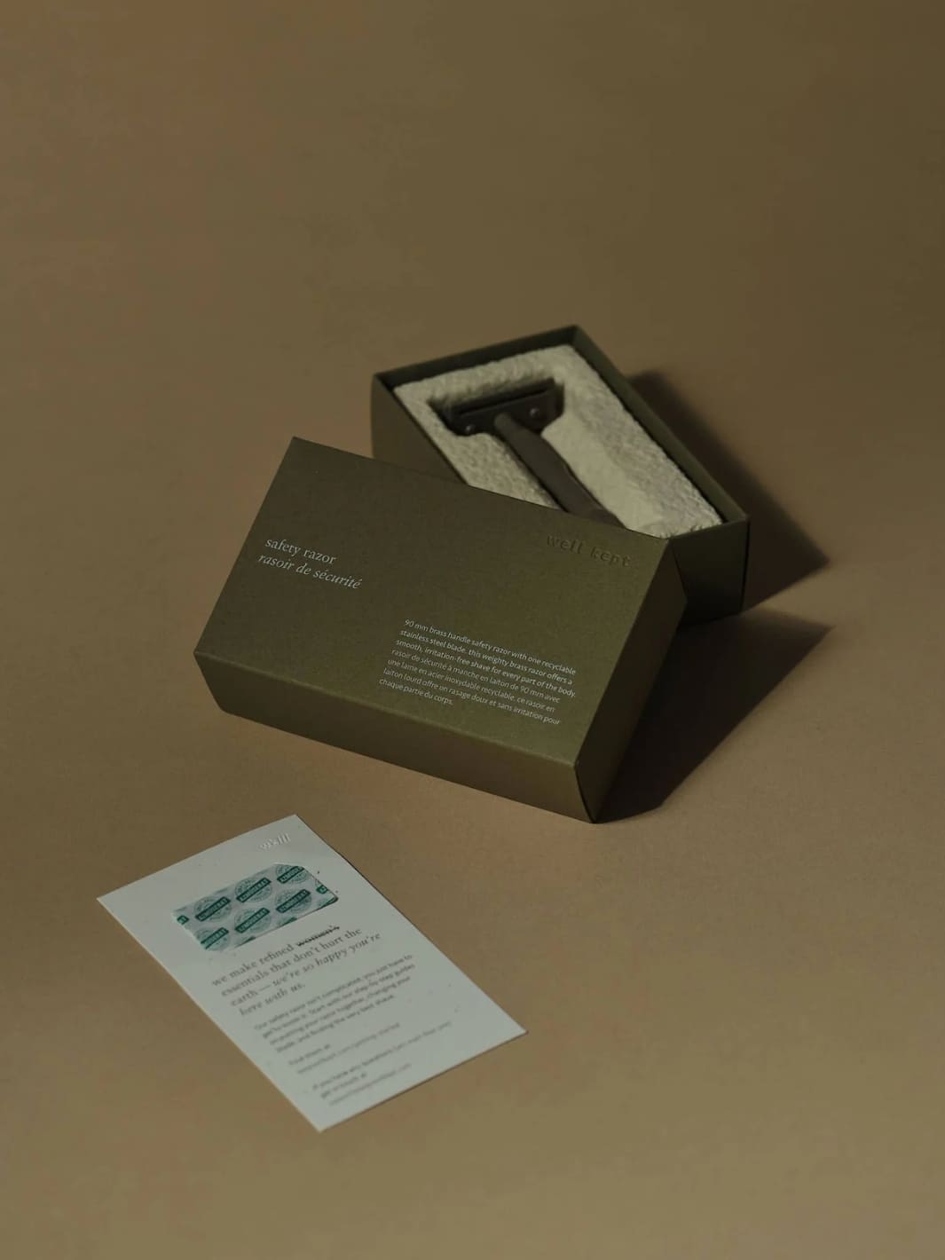 Keep Well Kept Safety Razor - Kelp | Twentyseven Toronto