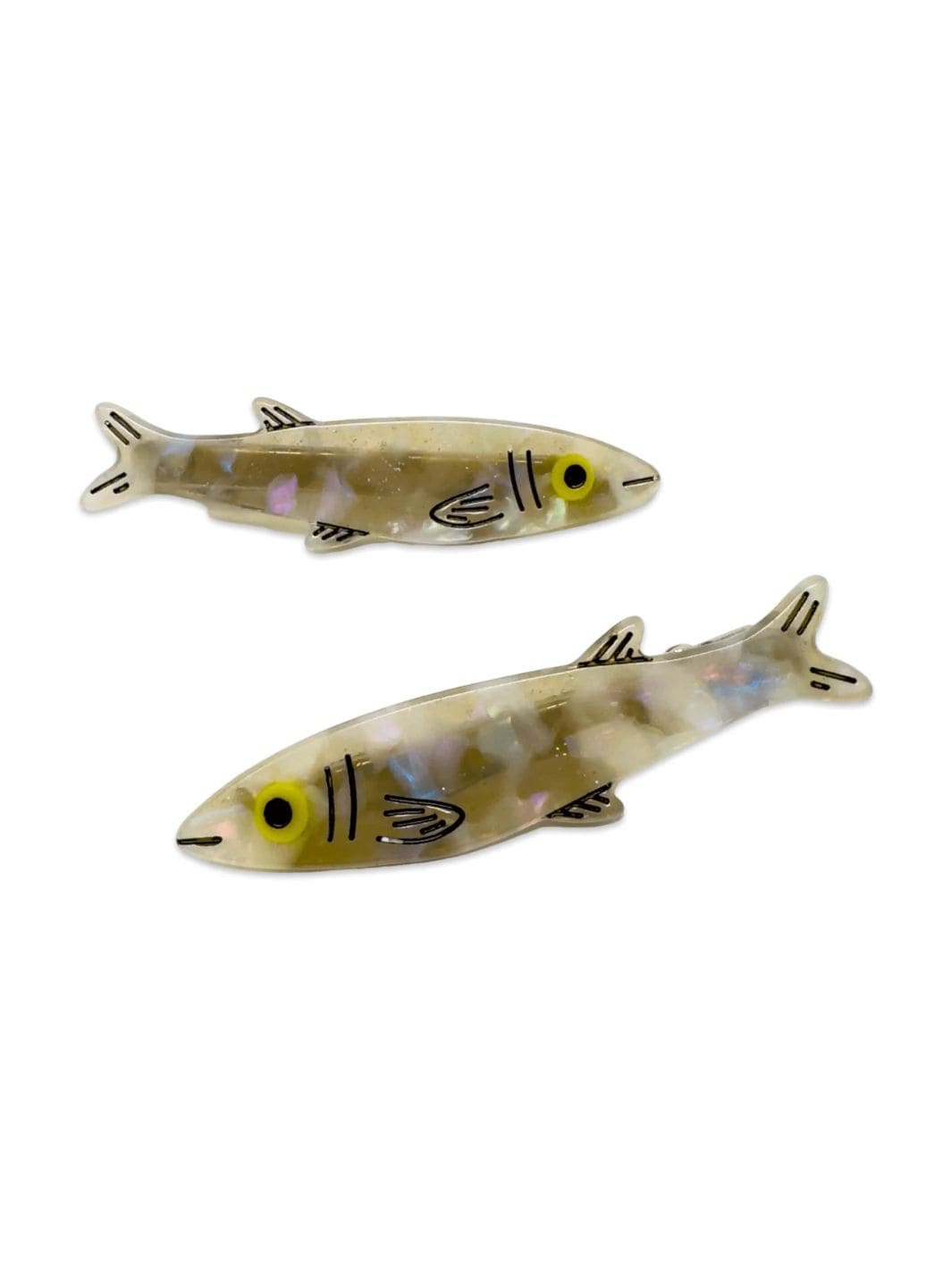 Jenny Lemons Sardine Alligator Hair Clip Set | Twentyseven Toronto