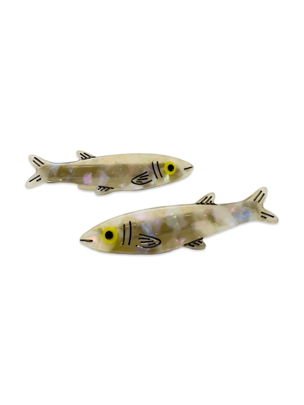 Jenny Lemons Sardine Alligator Hair Clip Set | Twentyseven Toronto