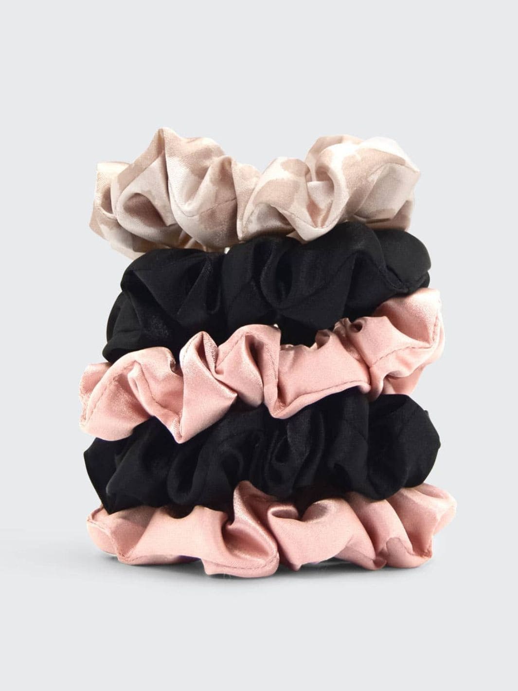 Twentyseven Toronto - KITSCH Satin Sleep Scrunchies 5pc - Assorted