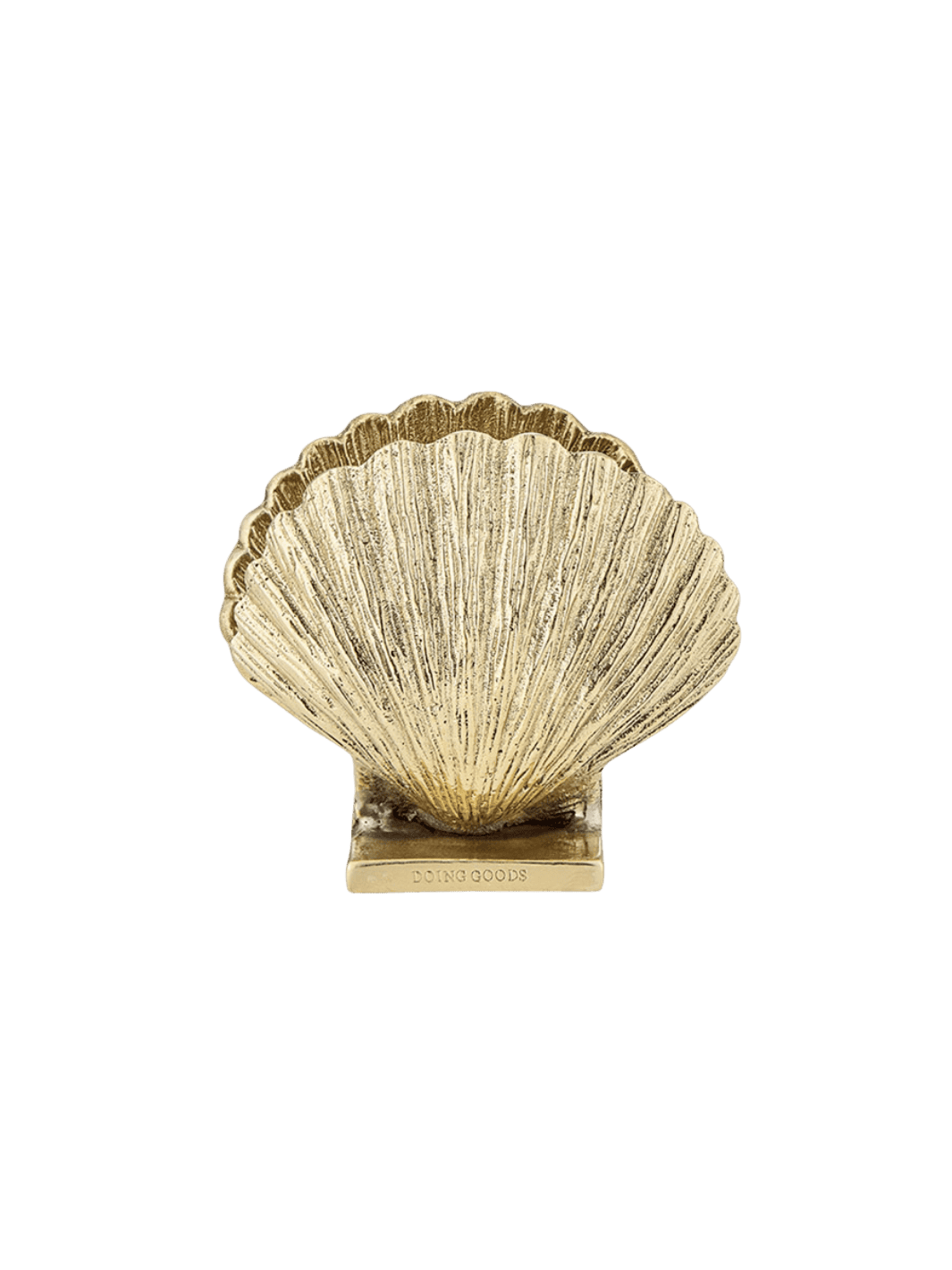 Gold decorative shell holder by Doing Goods | Twentyseven Toronto