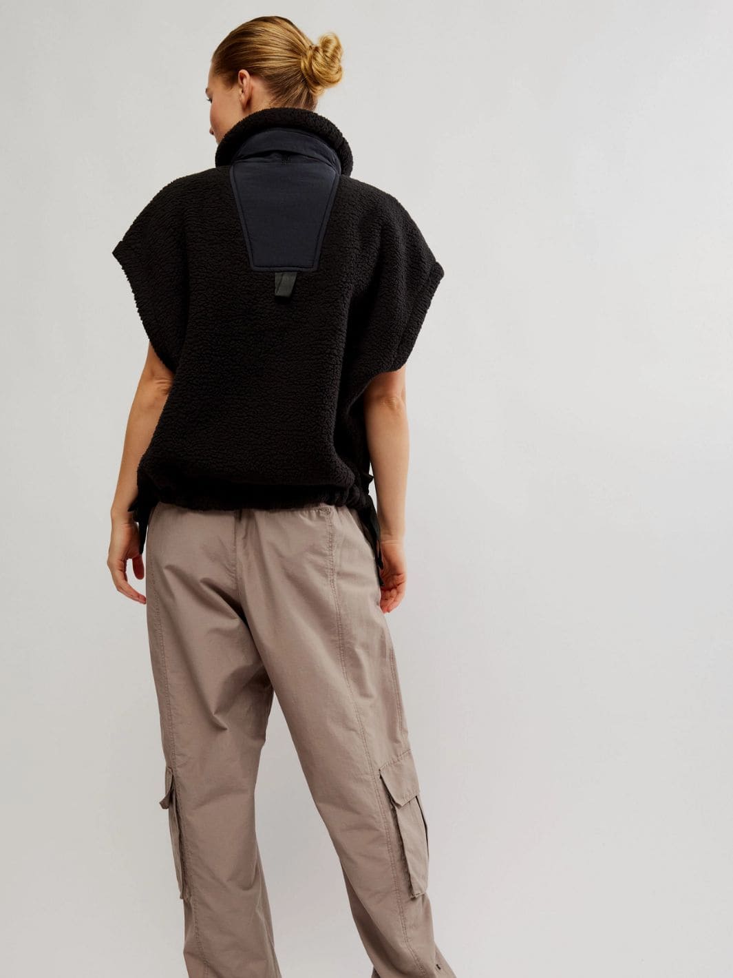 Free People FP Movement Scout It Out Fleece Vest in Black | Twentyseven Toronto
