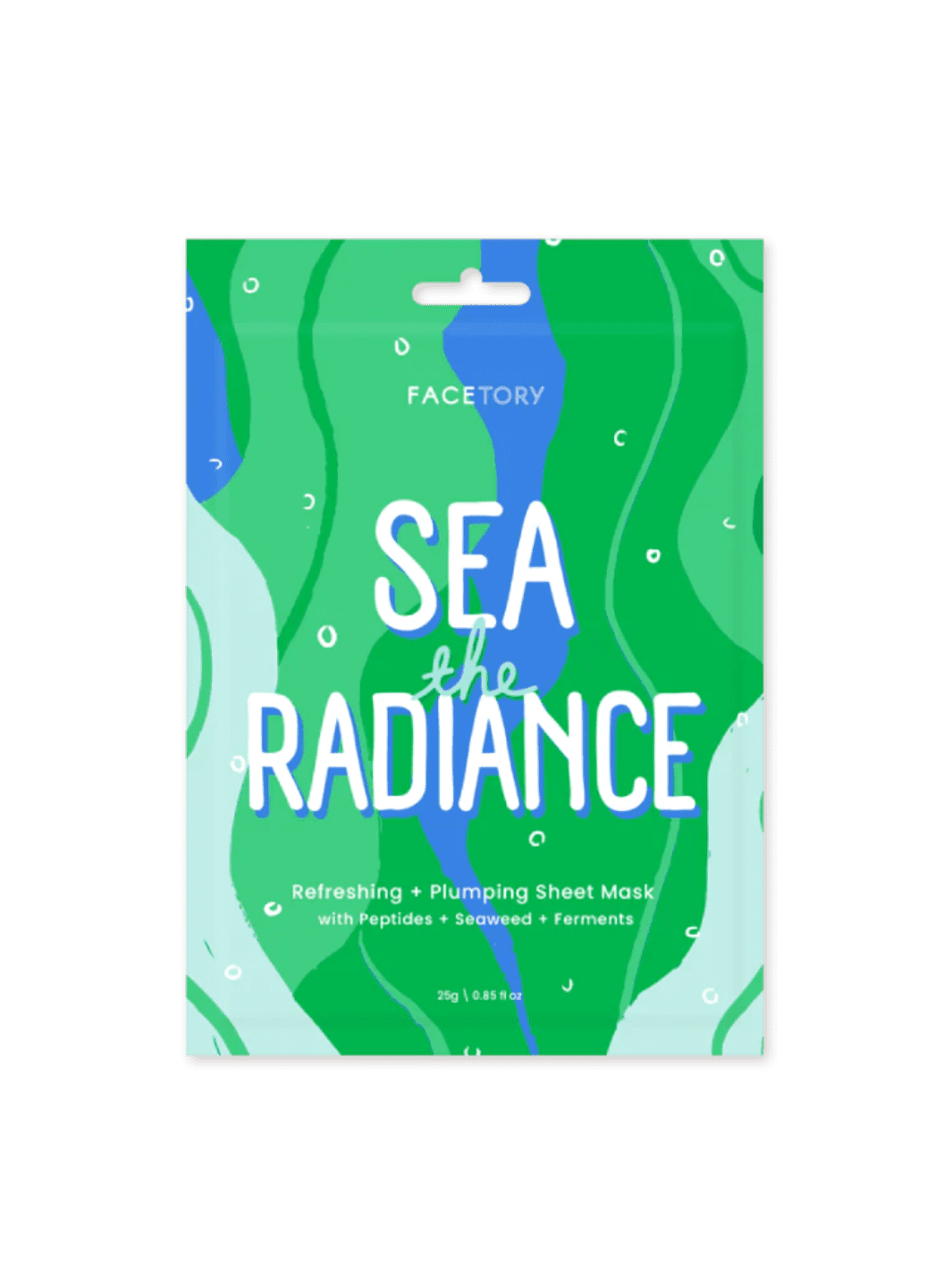 FaceTory Sea The Radiance Plumping Skincare Sheet Mask | Twentyseven Toronto