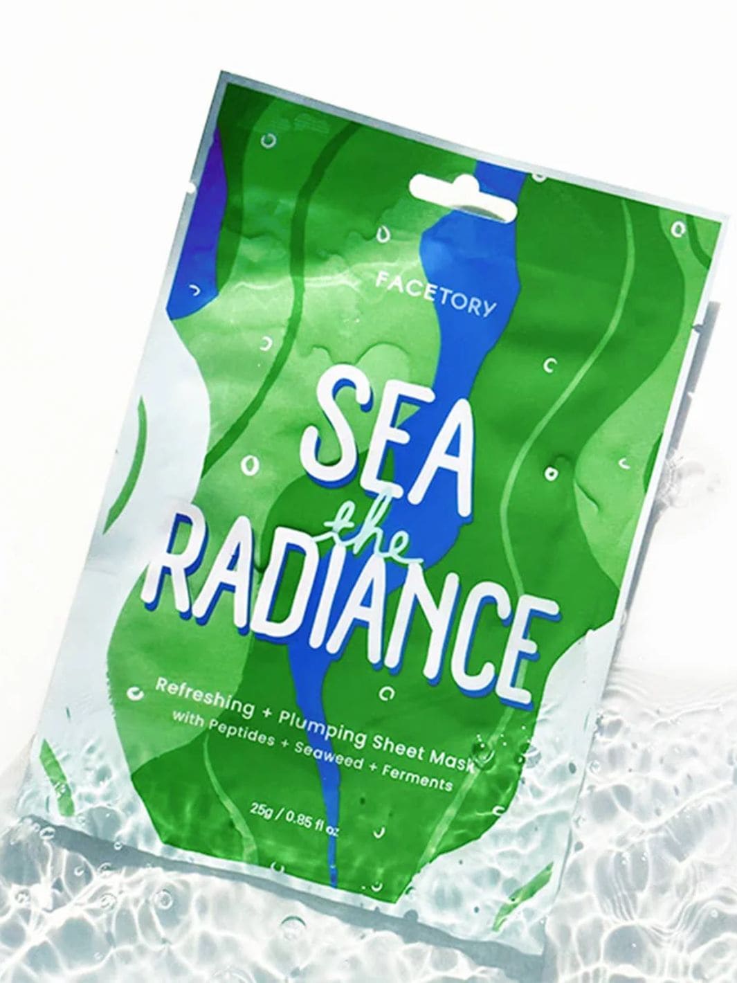 FaceTory Sea The Radiance Plumping Skincare Sheet Mask | Twentyseven Toronto