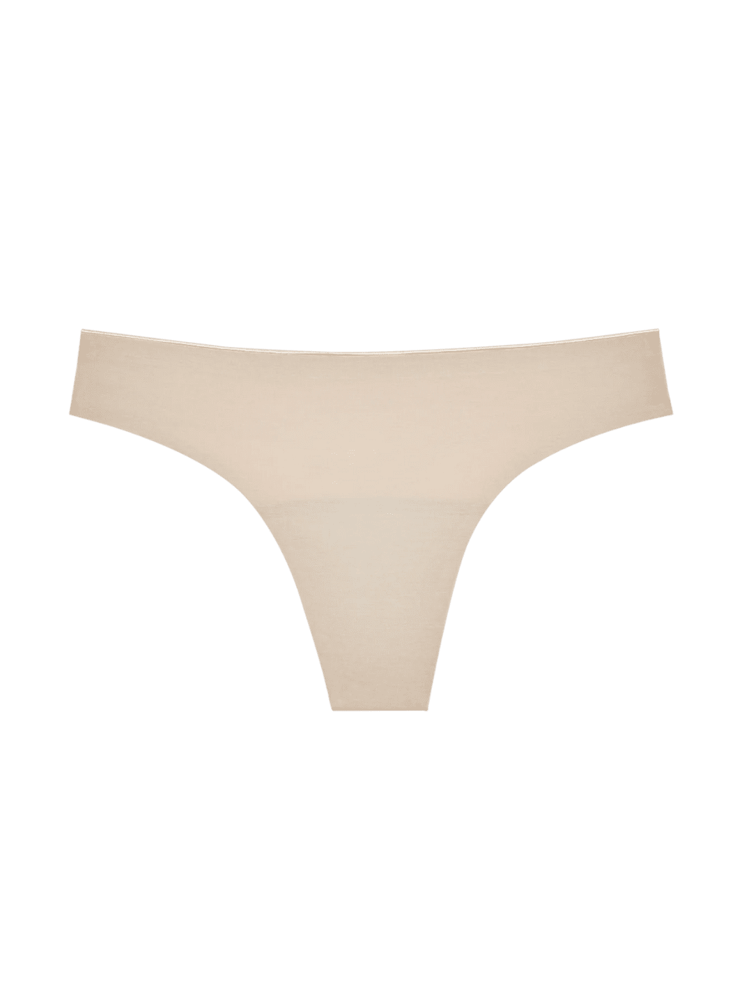 Huha Mineral Underwear Seamless Low-Mid Rise Thong in Beige | Twentyseven Toronto