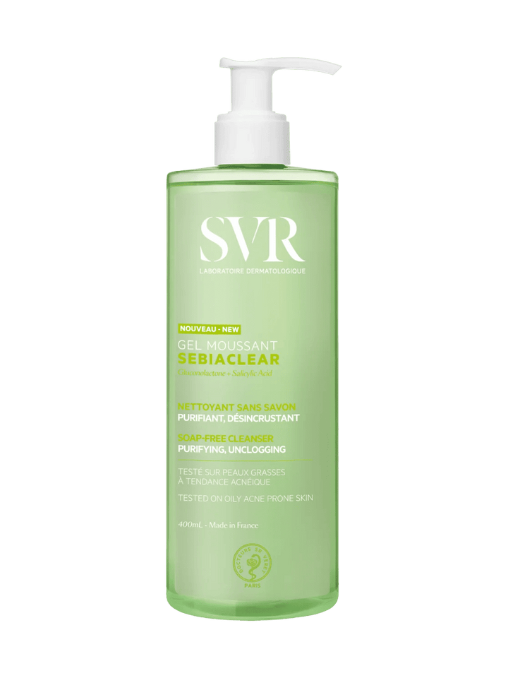 SVR Sebiaclear Gel Moussant Foaming Gel | 400ml | Twentyseven Toronto