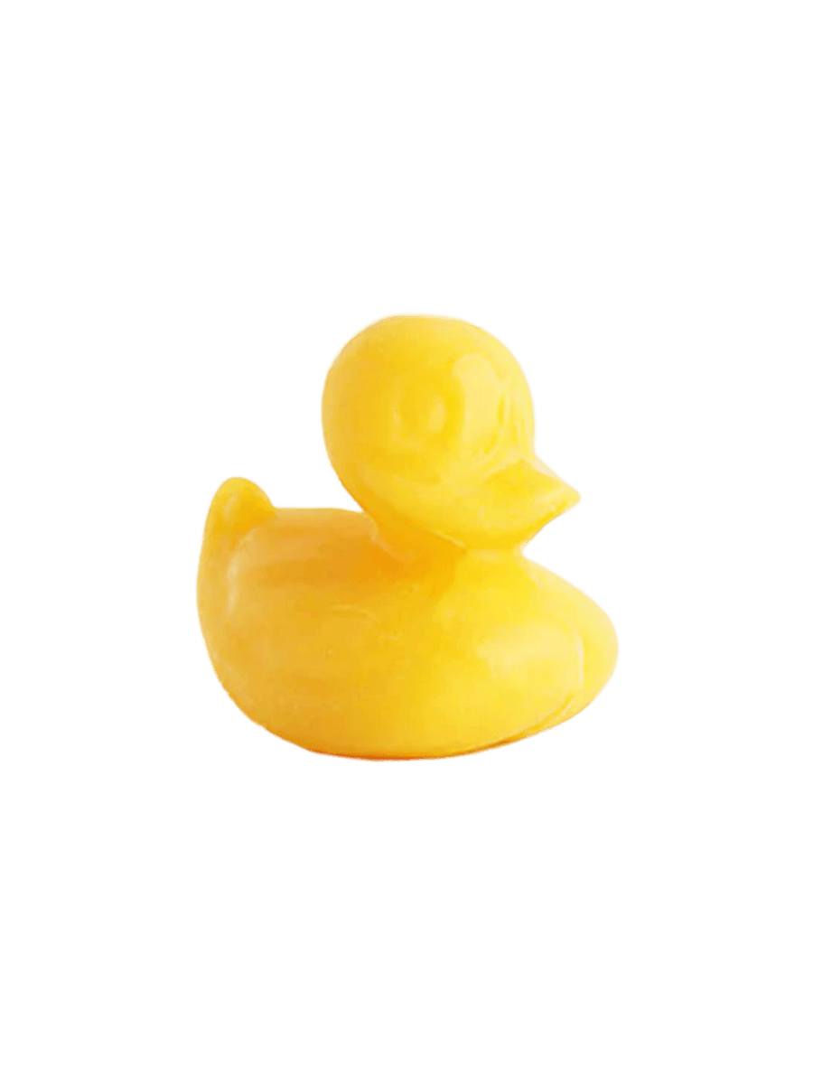 Yellow Sheep's Milk Soap in 'Duckling' from Burstenhaus Redecker on a transparent background | Twentyseven Toronto