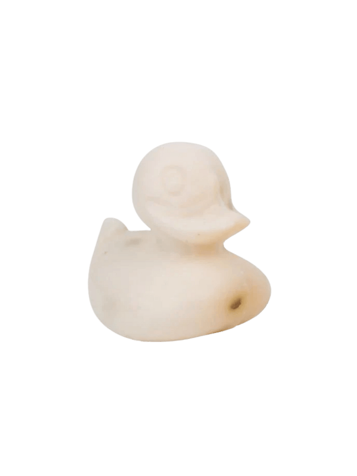 White Sheep's Milk Soap in 'Duckling' from Burstenhaus Redecker on a transparent background | Twentyseven Toronto