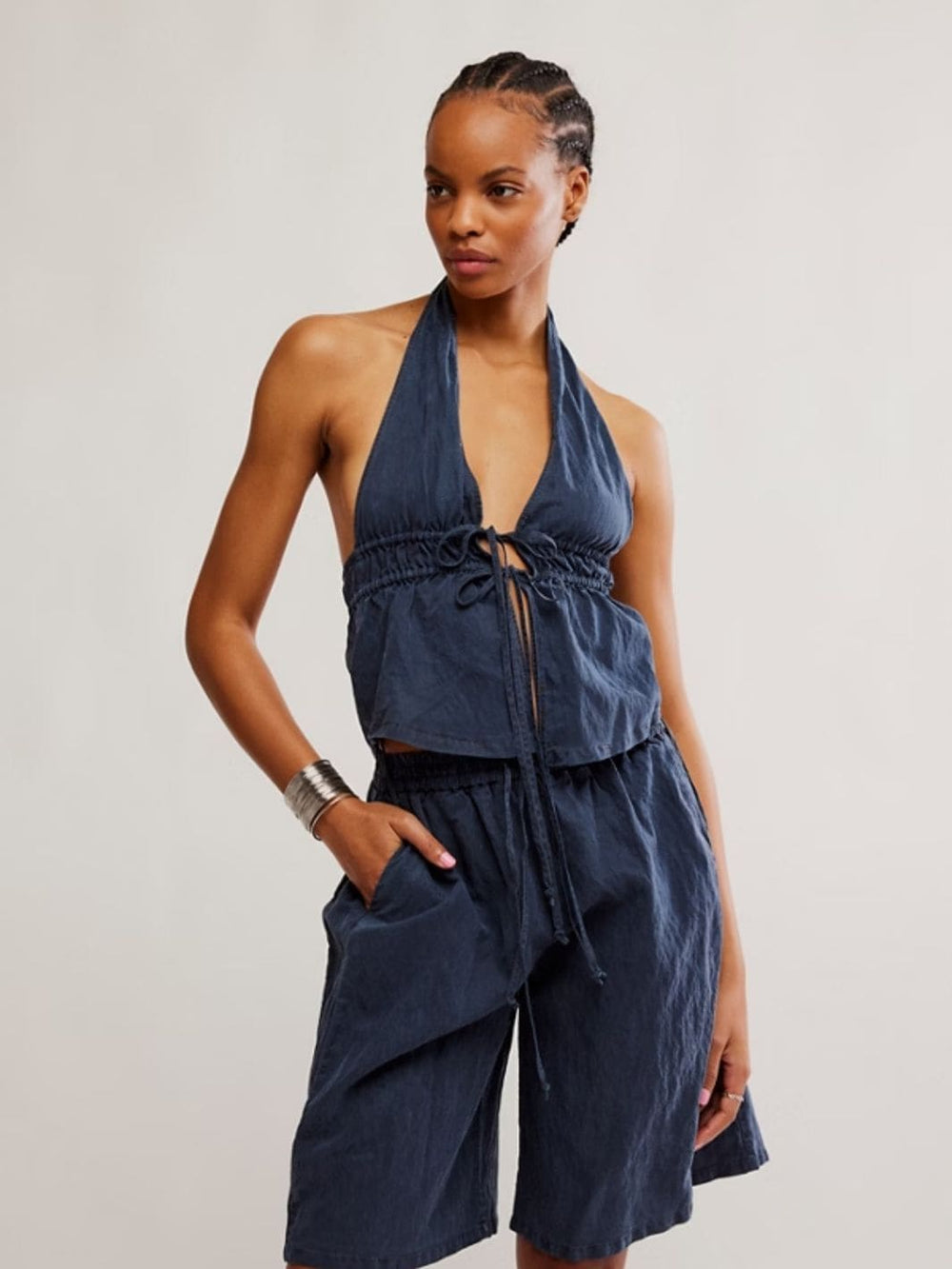 Free People Sidra Set in India Ink | Twentyseven Toronto