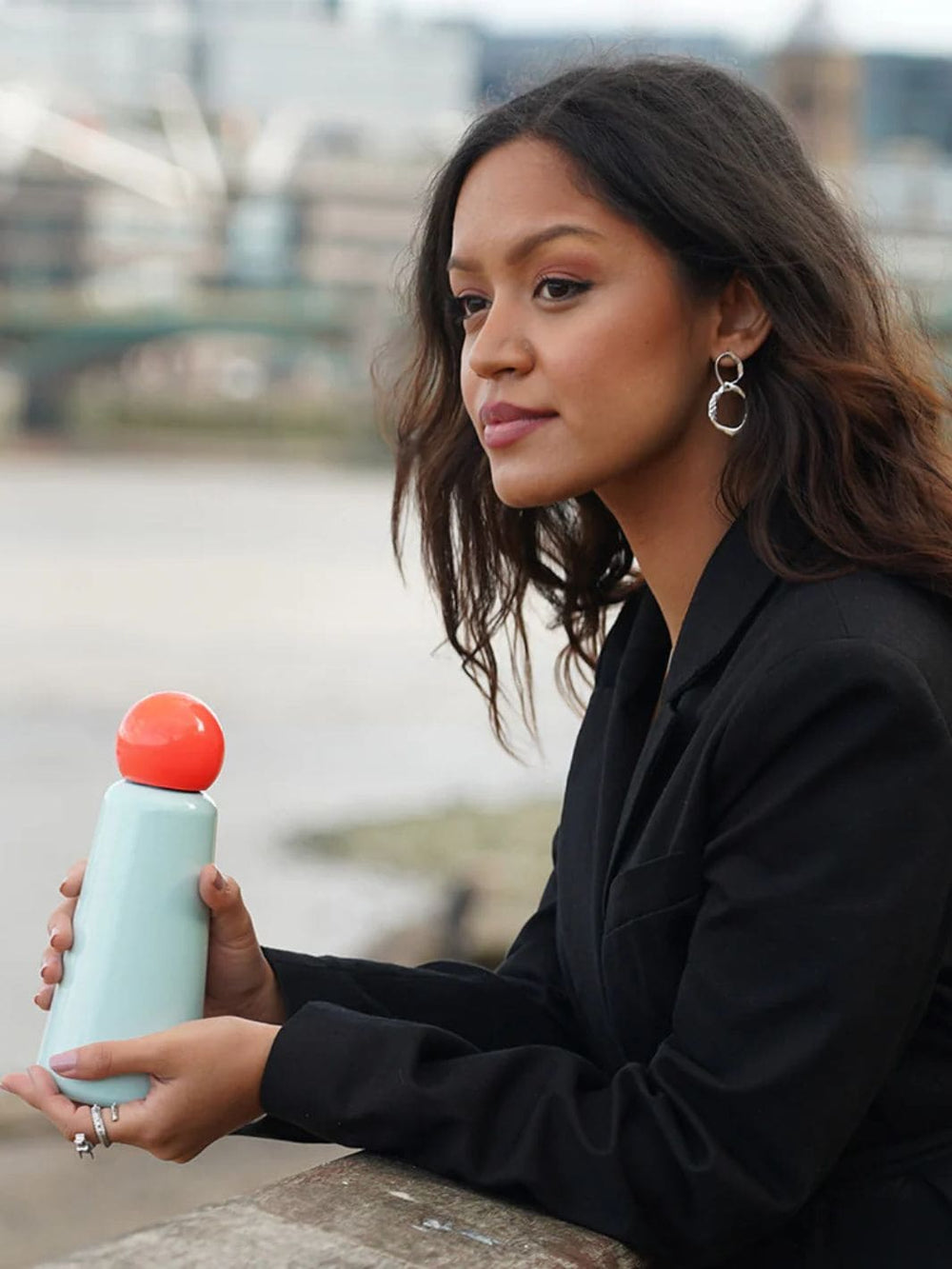 Lund London Skittle Original Water Bottle 500ml - Coral & Mint | Twentyseven Toronto