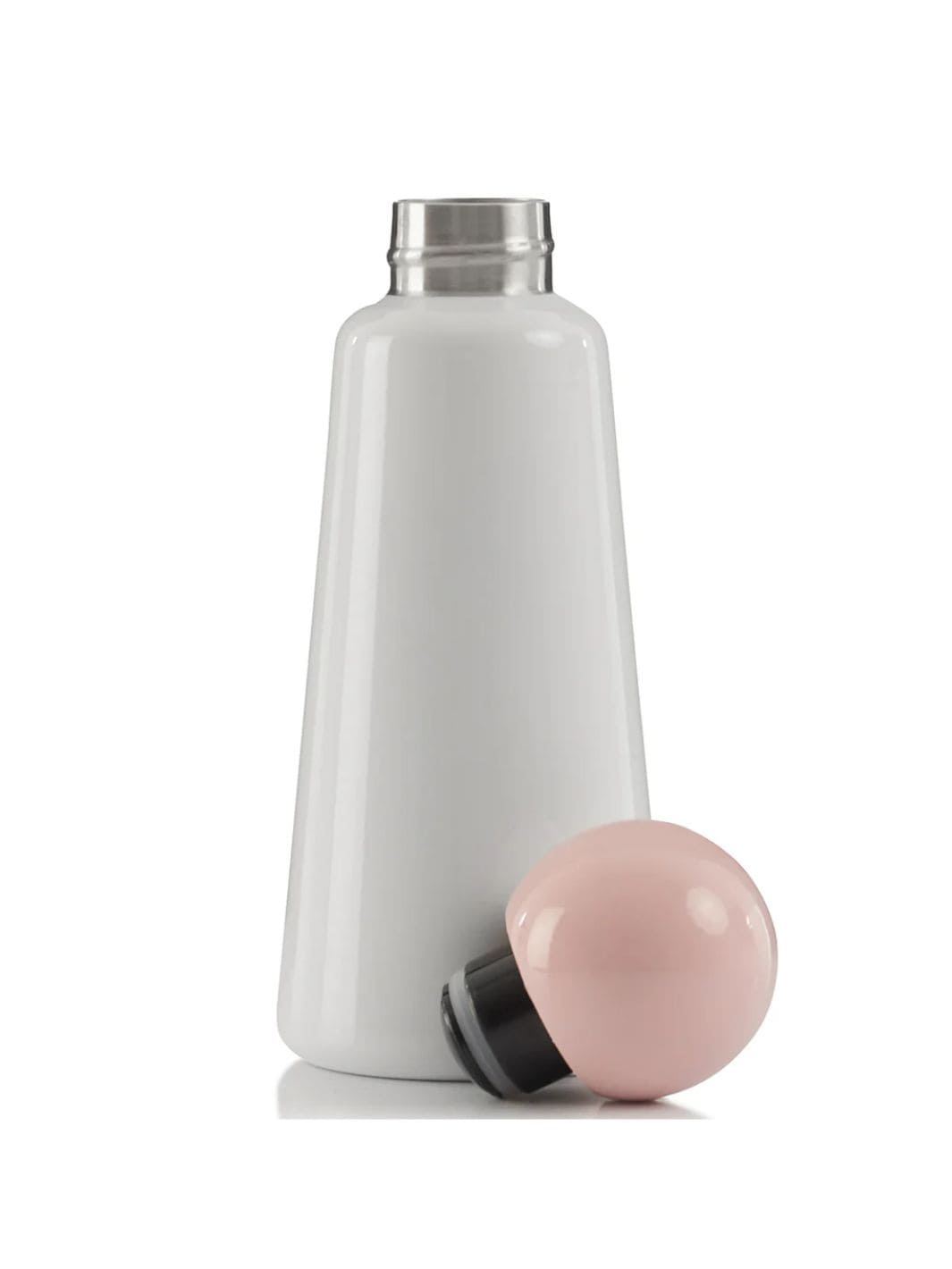 Lund London Skittle Original Water Bottle 500ml - White & Pink