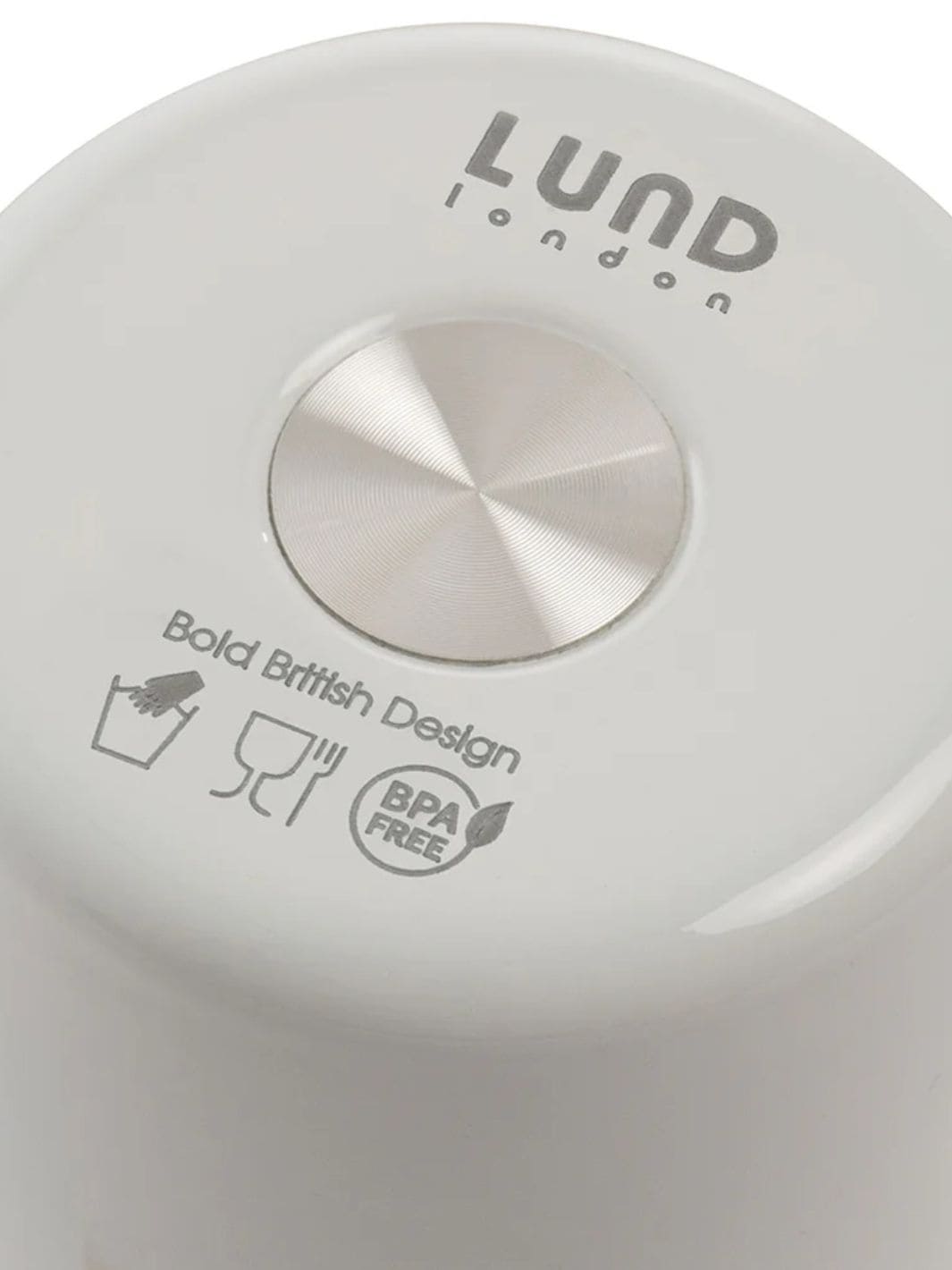 Lund London Skittle Original Water Bottle 500ml - White & Pink | Twentyseven Toronto