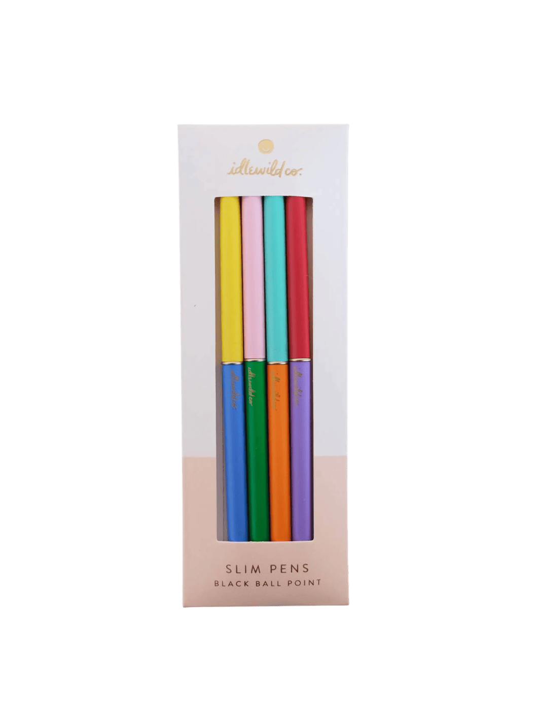 Idlewild Co. Slim Pens Set of Four in Duo-Tone Classic Rainbow | Twentyseven Toronto