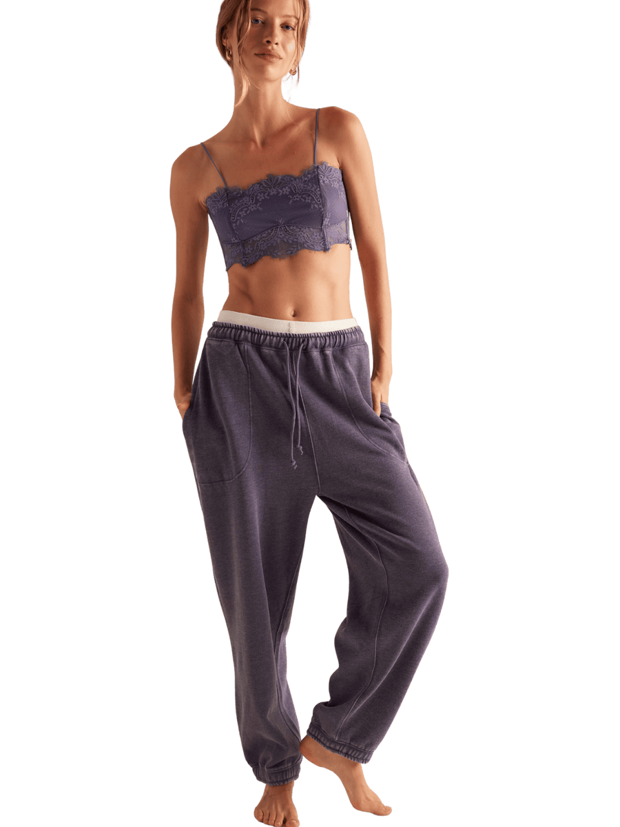 Free People Intimately Slow It Down Joggers in Peacoat | Twentyseven Toronto