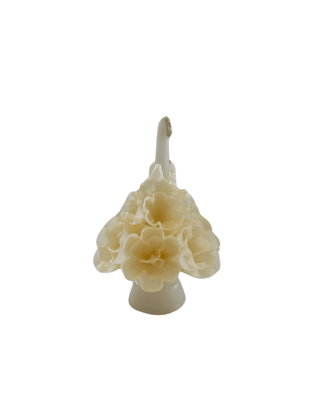 Cereria de Jesus Small Flaked Candle in Cream | Twentyseven Toronto
