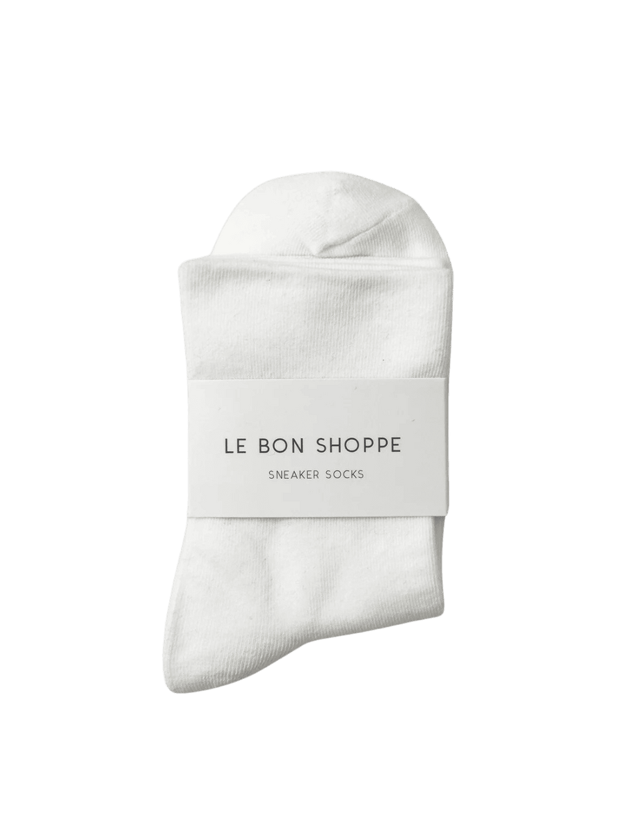 Le Bon Shoppe Sneaker Socks - Classic White | Twentyseven Toronto