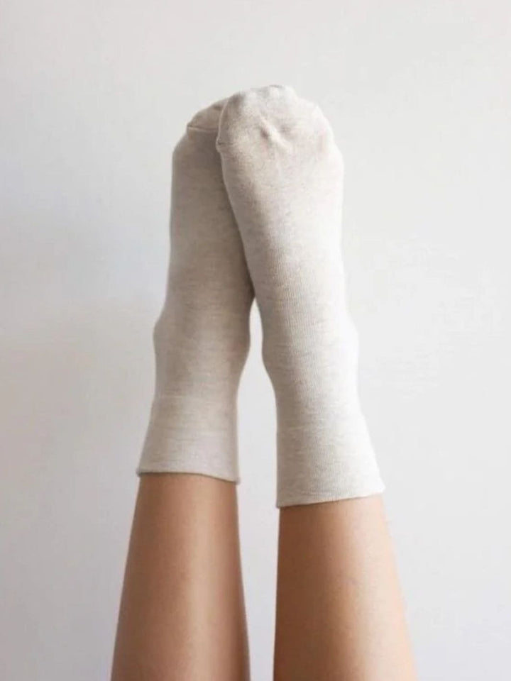 Le Bon Shoppe Sneaker Socks - Oatmeal | Twentyseven Toronto