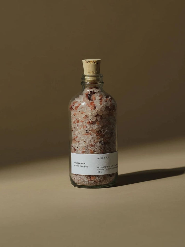 Keep Well Kept Soaking Salts - Bloom - 450g | Twentyseven Toronto