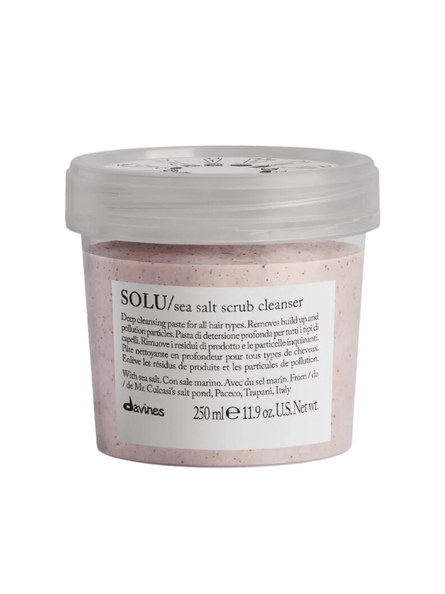 Davines SOLU Sea Salt Scrub Cleanser | Twentyseven Toronto