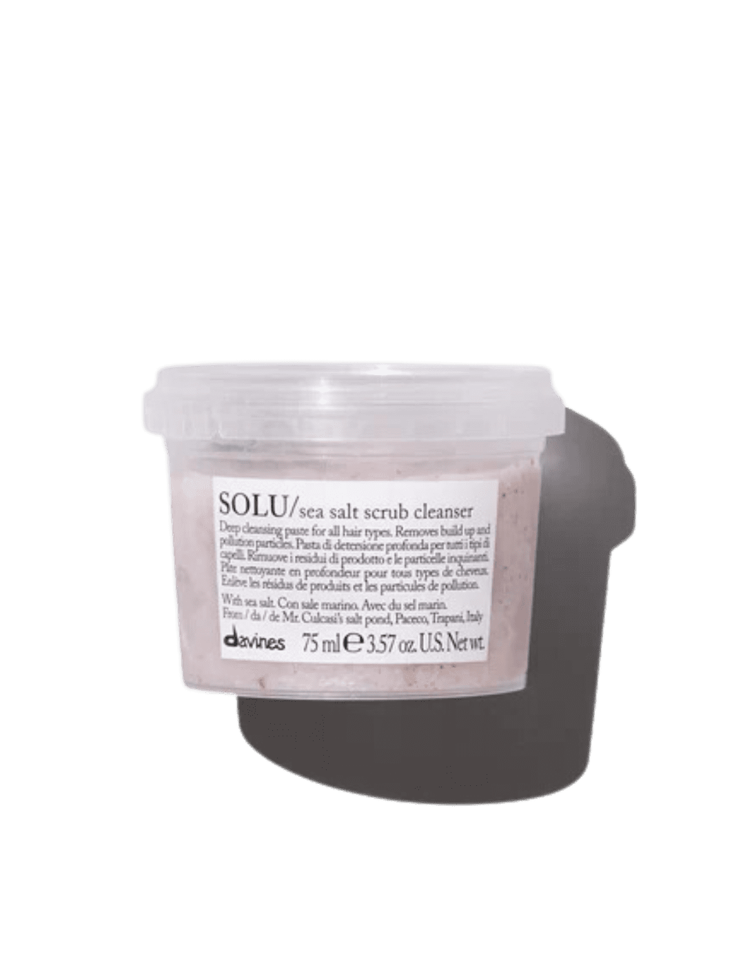 Davines SOLU Sea Salt Scrub Cleanser | Twentyseven Toronto