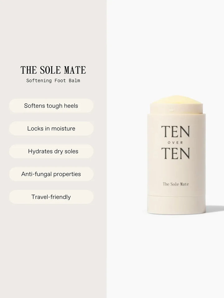 TENOVERTEN The Sole Mate softening foot balm with hydrating and moisture-locking benefits | Twentyseven Toronto