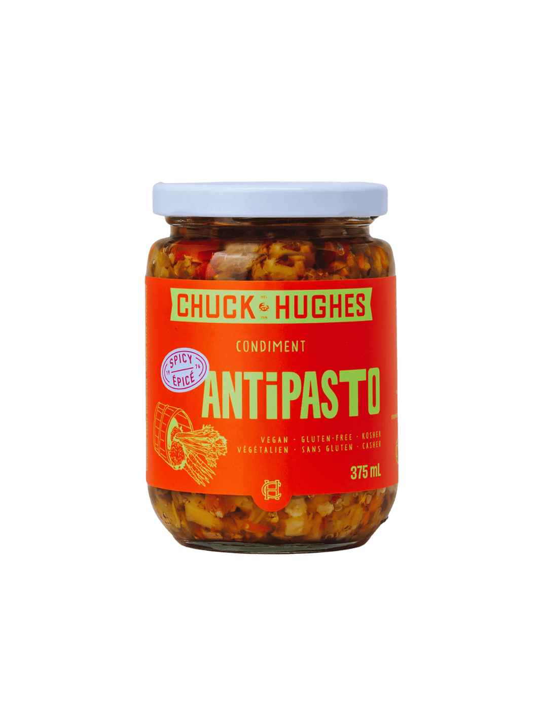 Chuck Hughes Spicy Antipasto 375ml | Twentyseven Toronto