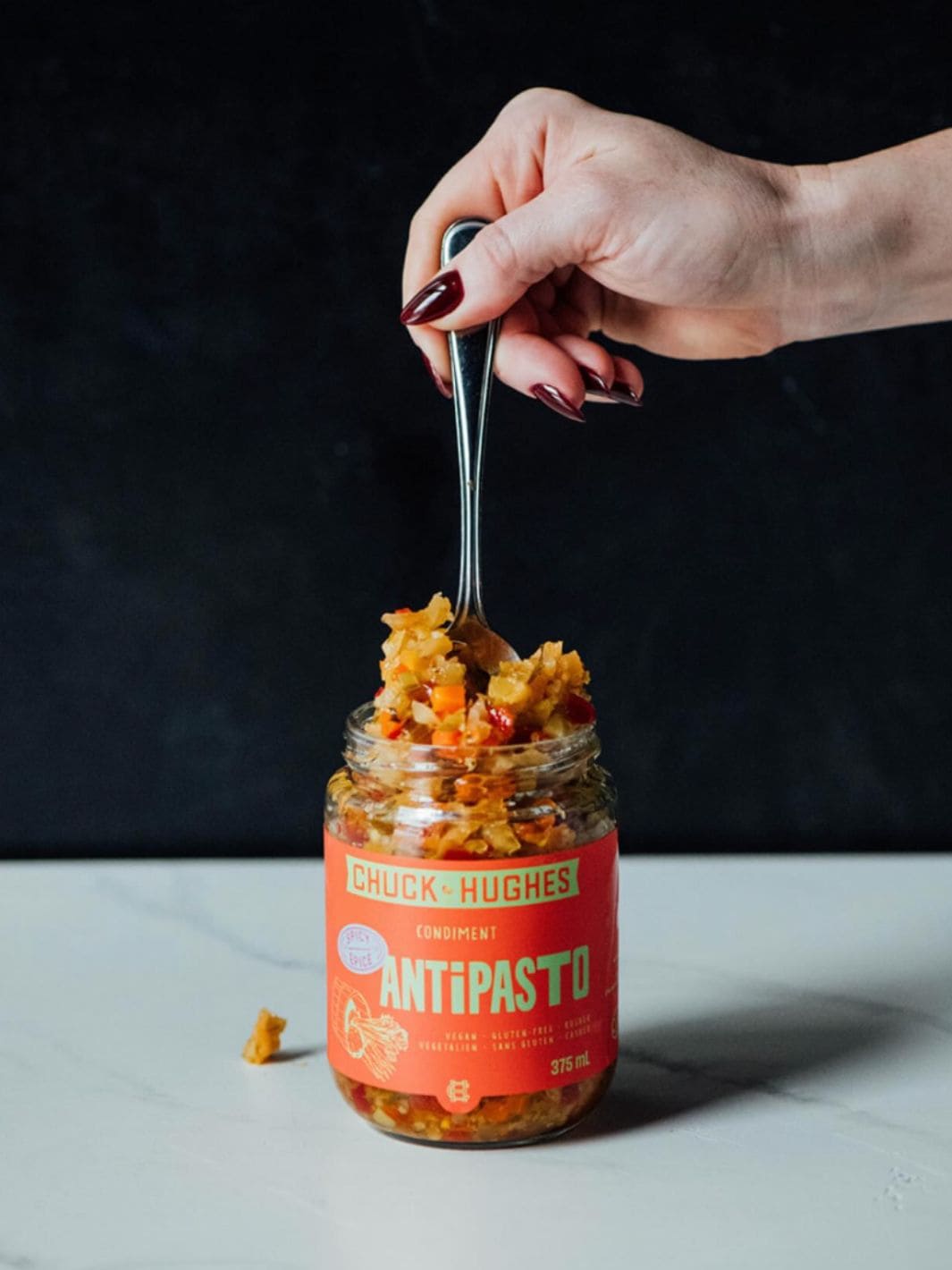 Chuck Hughes Spicy Antipasto 375ml | Twentyseven Toronto