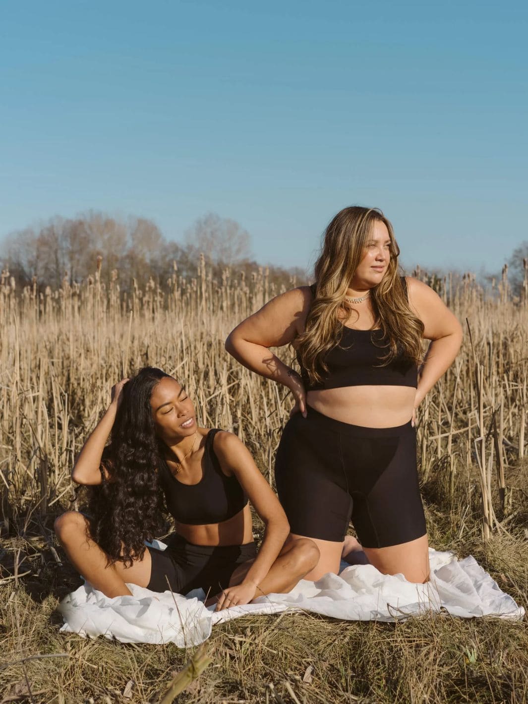 Huha Mineral Underwear Sporty Bralette in Black | Twentyseven Toronto