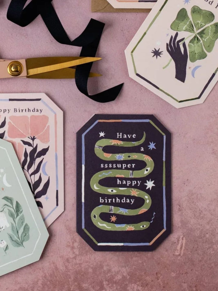 Sister Paper Co. Ssssuper Snake Birthday Card | Male Birthday Cards | Twentyseven Toronto