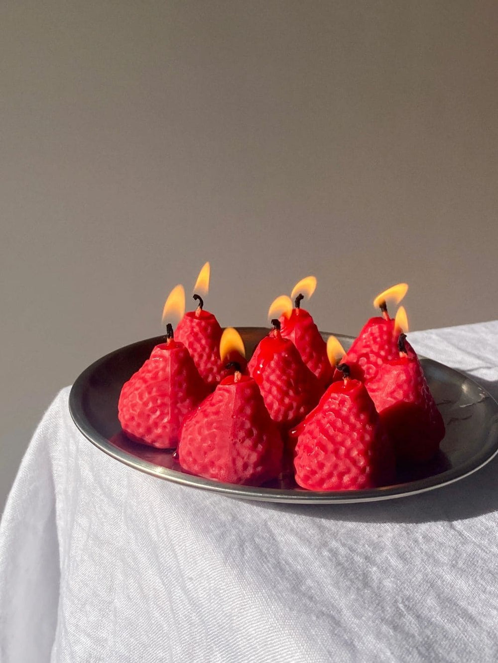 Scandles Strawberry Candles - 8 Pack | Twentyseven Toronto