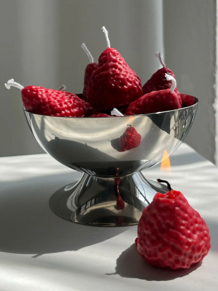 Scandles Strawberry Candles - 8 Pack | Twentyseven Toronto