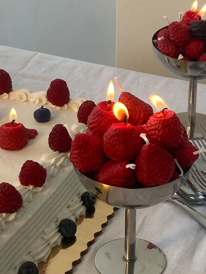 Scandles Strawberry Candles - 8 Pack | Twentyseven Toronto