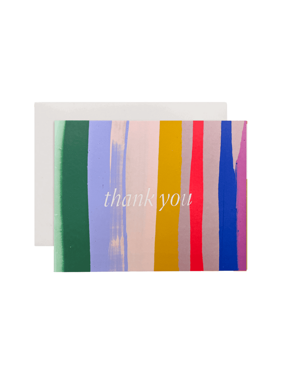 Moglea Stripe Thank You Card | Twentyseven Toronto