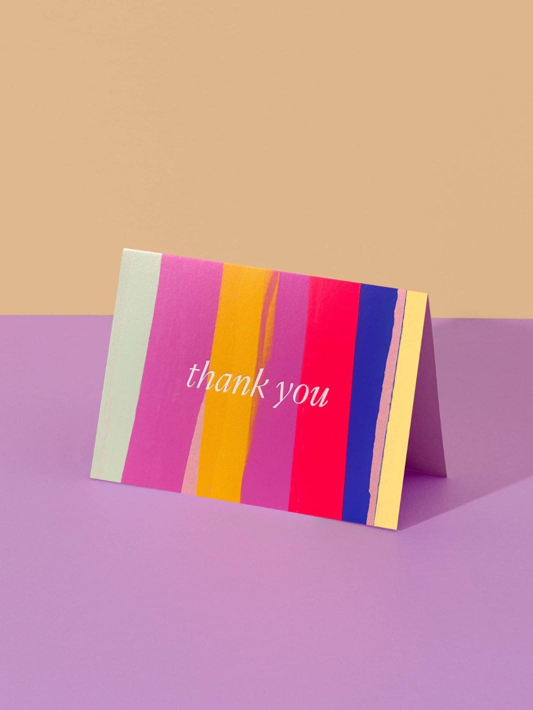 Moglea Stripe Thank You Card | Twentyseven Toronto
