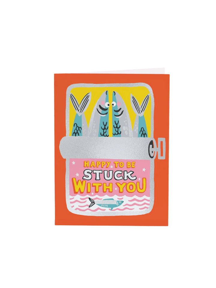 Idlewild Co. Stuck with You Sardines Greeting Card | Twentyseven Toronto