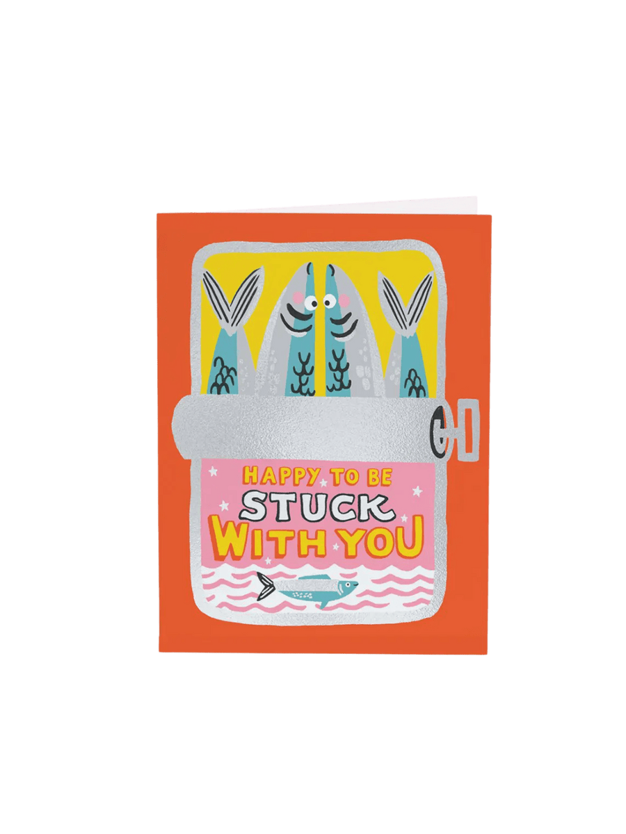 Idlewild Co. Stuck with You Sardines Greeting Card | Twentyseven Toronto