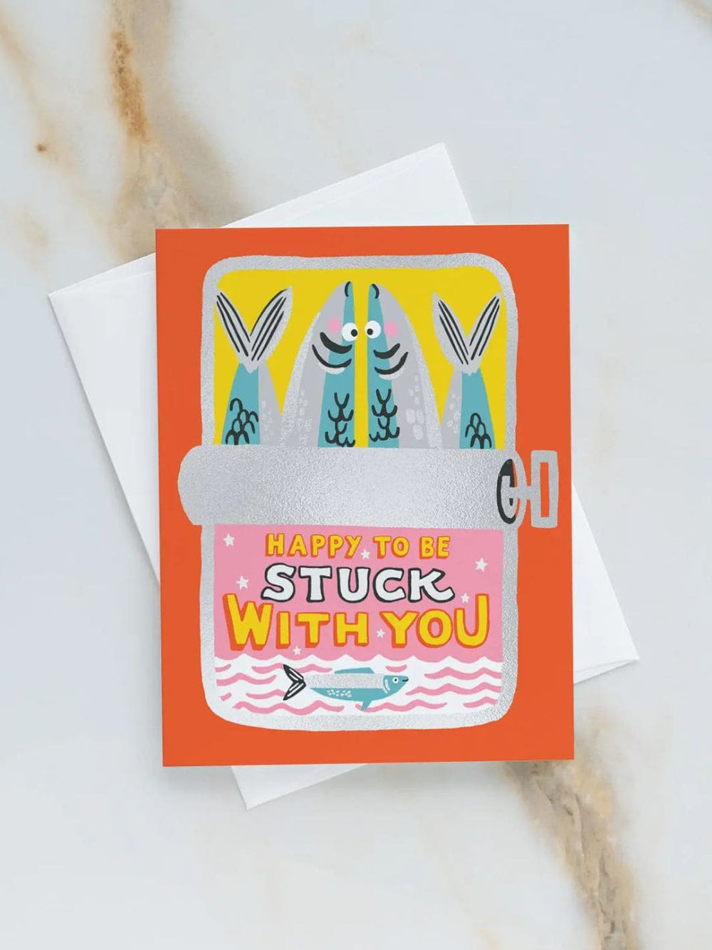 Idlewild Co. Stuck with You Sardines Greeting Card | Twentyseven Toronto