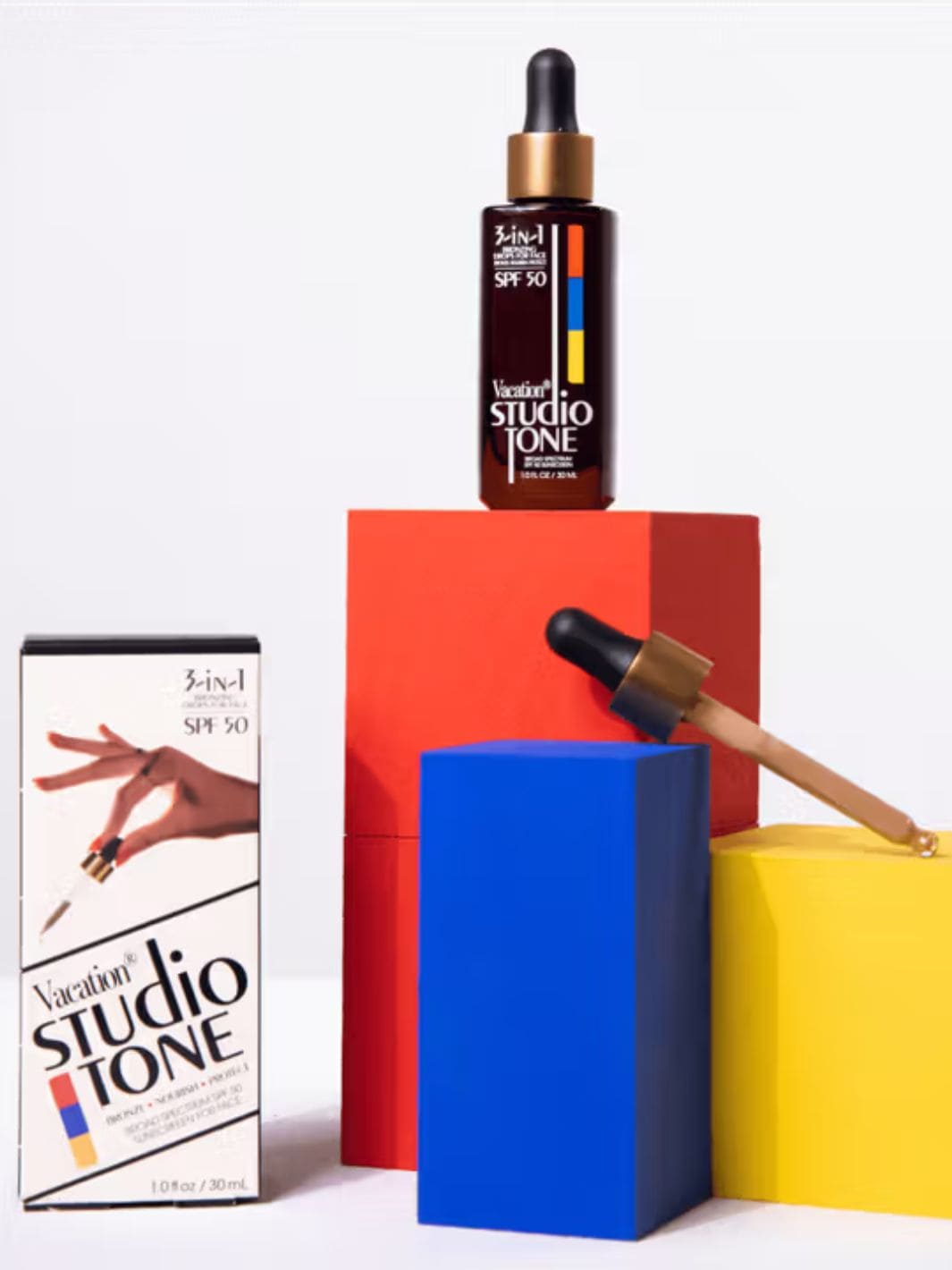 Vacation Inc Studio Tone SPF 50 Sunscreen Drops | Twentyseven Toronto