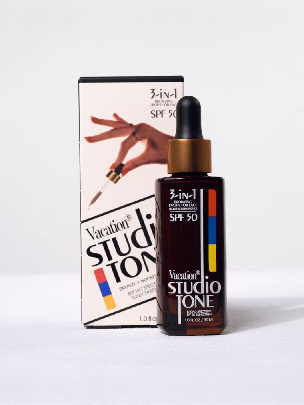 Vacation Inc Studio Tone SPF 50 Sunscreen Drops | Twentyseven Toronto