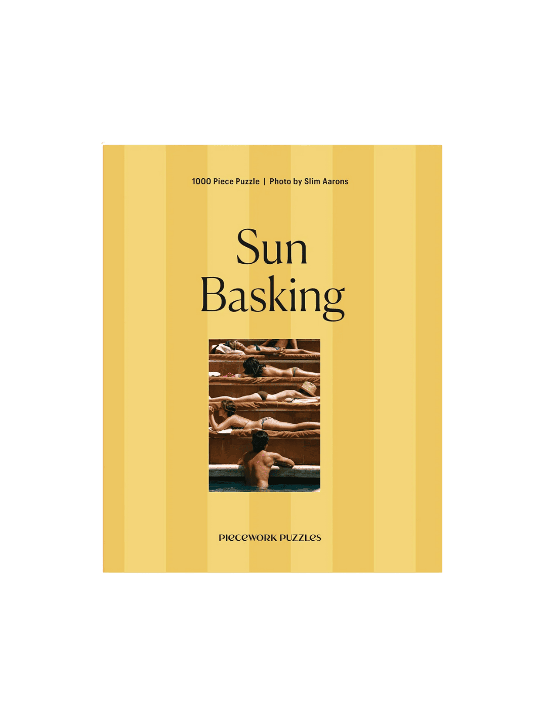 Piecework Puzzles Sun Basking Slim Aarons Collab - 1000 Piece Puzzle | Twentyseven Toronto