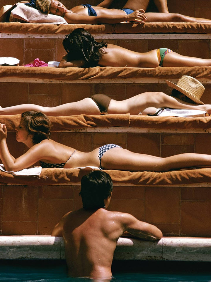 Piecework Puzzles Sun Basking Slim Aarons Collab - 1000 Piece Puzzle | Twentyseven Toronto