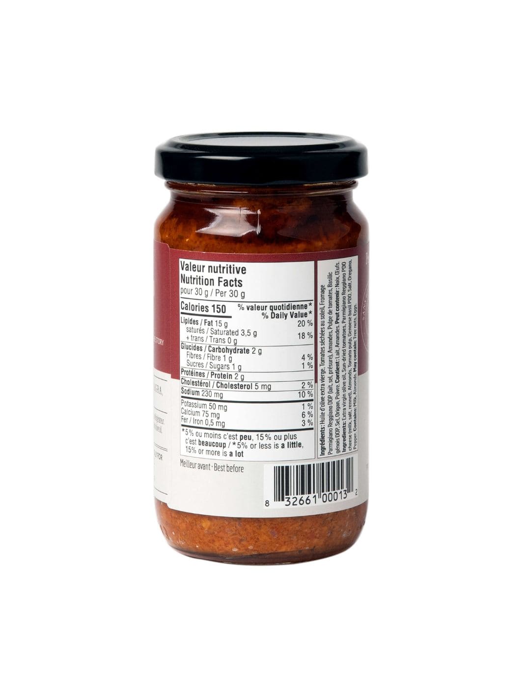 Favuzzi Sun-Dried Tomato Pesto 180g | Twentyseven Toronto