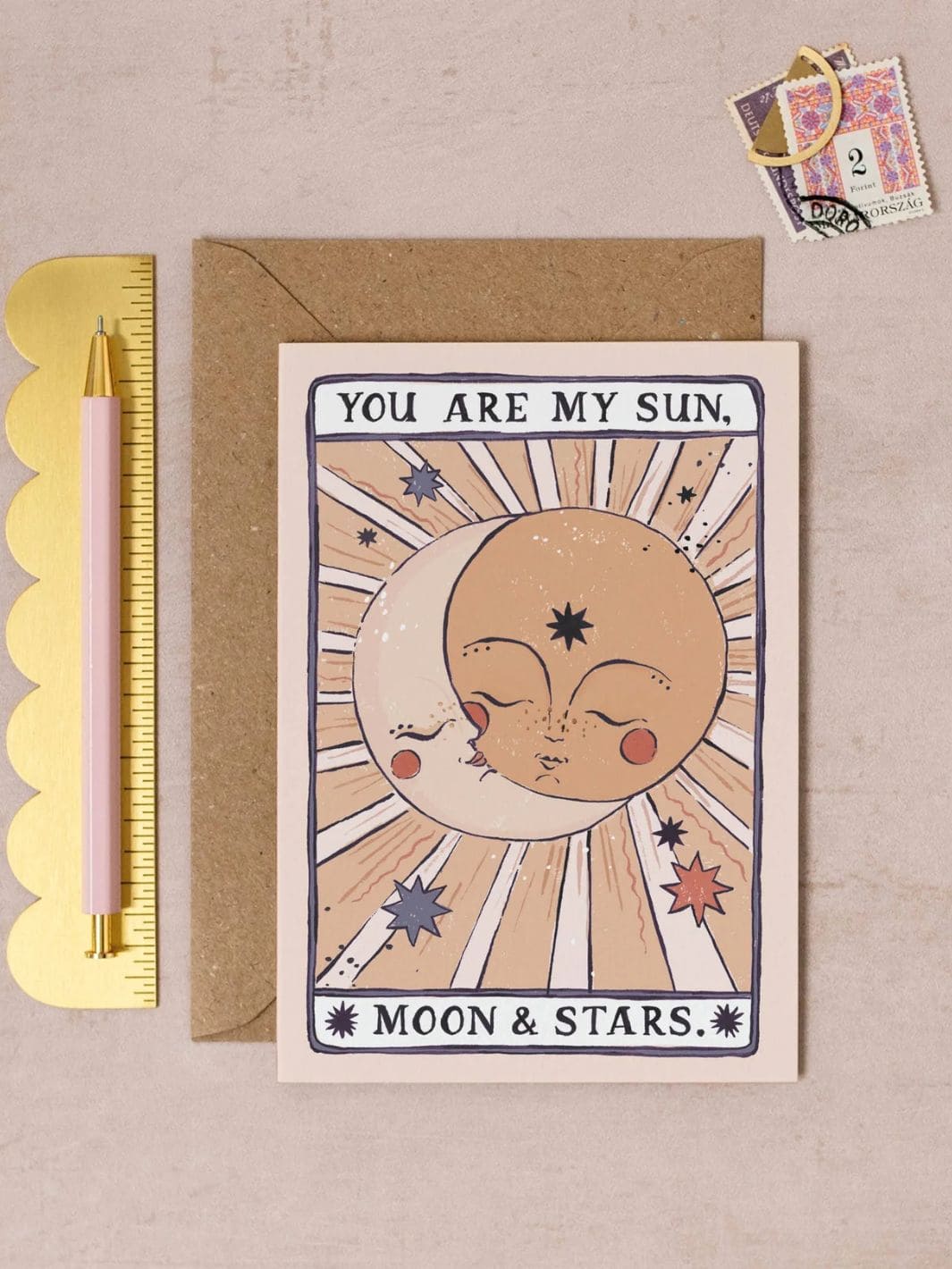 Sister Paper Co. Sun, Moon & Stars Card | Love Card | Anniversary Cards | Twentyseven Toronto