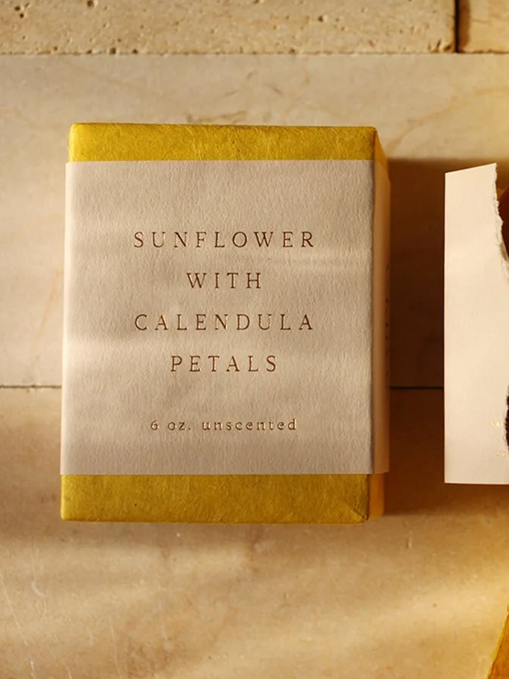 SAIPUA Sunflower with Calendula Petals Soap (Unscented) | Twentyseven Toronto