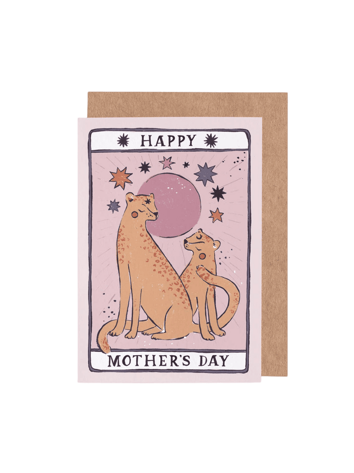Sister Paper Co. Tarot Leopard Card | Mother's Day Card | Mum Cards | Twentyseven Toronto