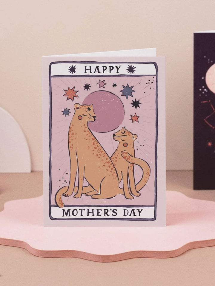 Sister Paper Co. Tarot Leopard Card | Mother's Day Card | Mum Cards | Twentyseven Toronto